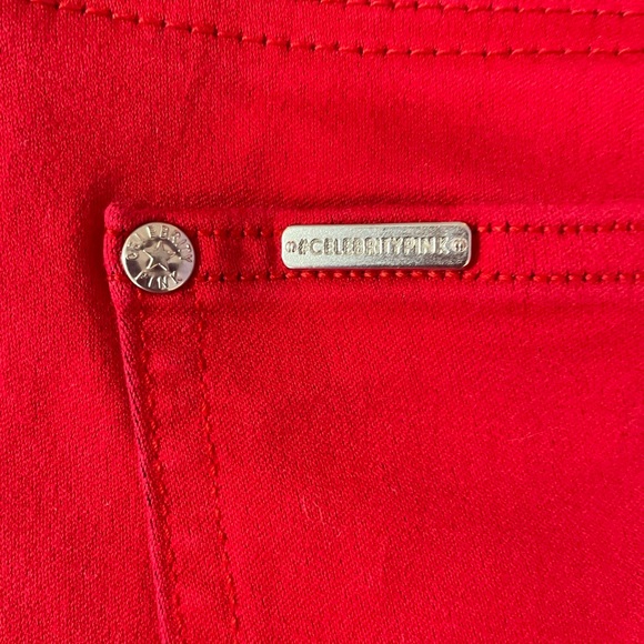 Celebrity Pink Skinny Jeans Red Small - Picture 9 of 16